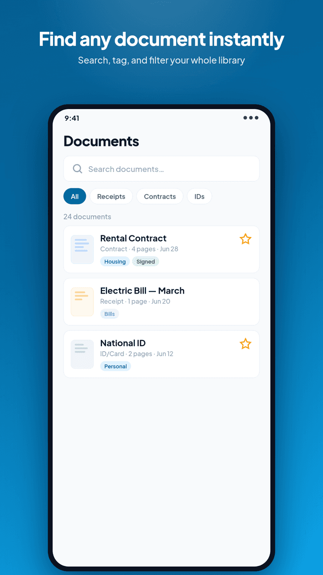 Document library